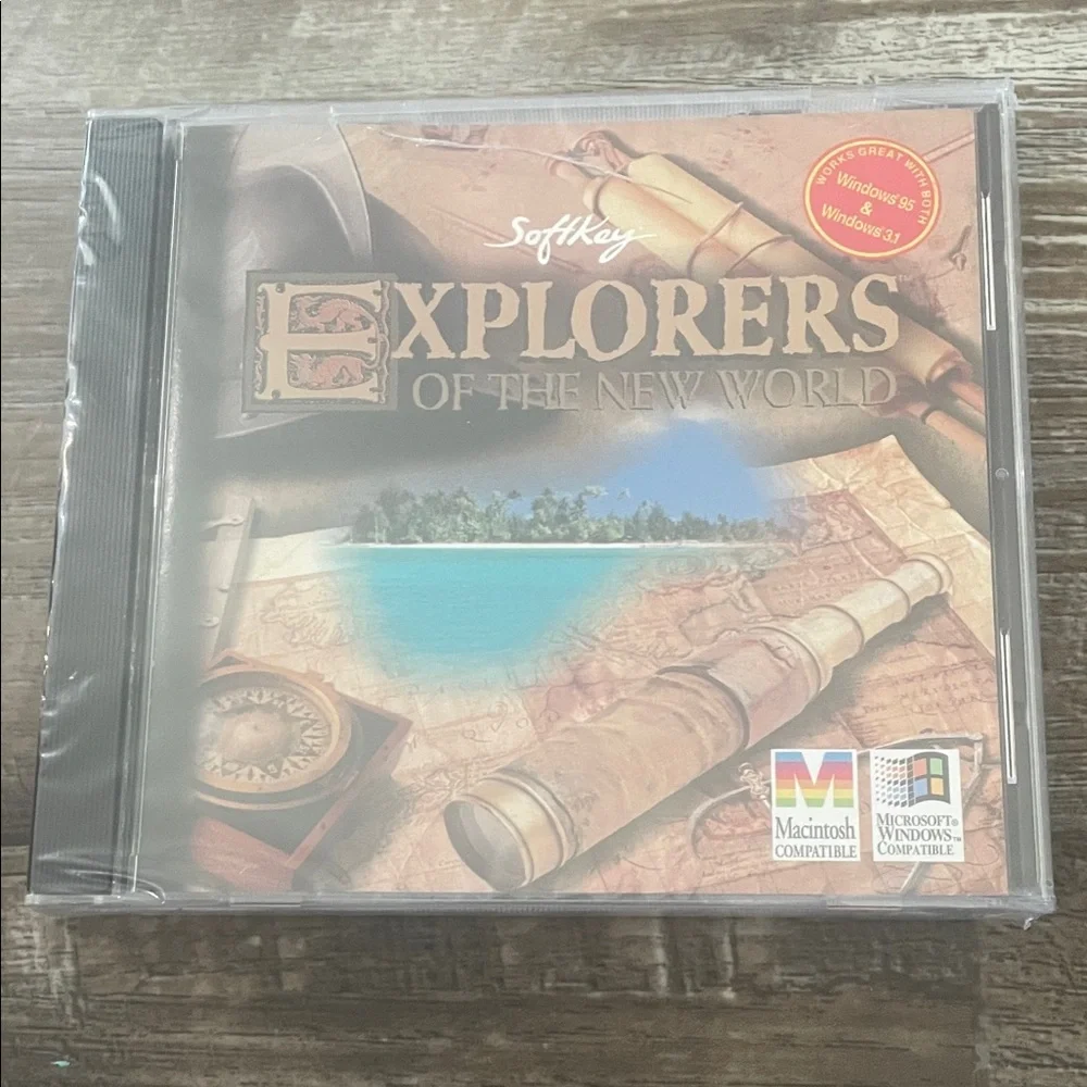 NWT Explorers of the New World CD-ROM